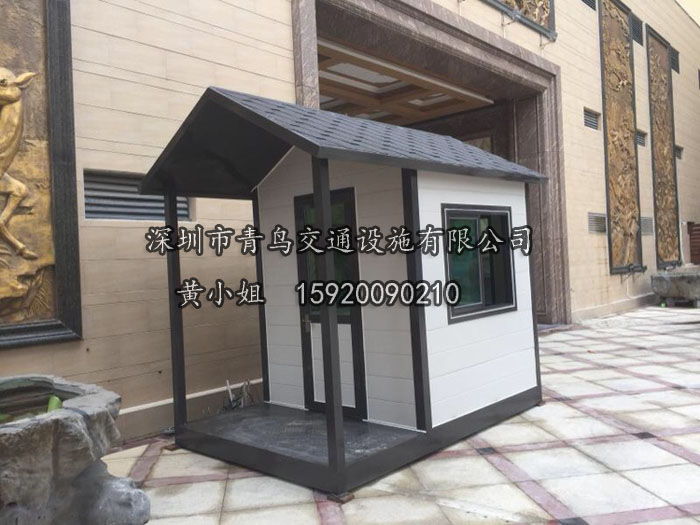 保安值班雕花崗亭 小區(qū)門衛(wèi)執(zhí)勤崗亭 不銹鋼成品收費亭