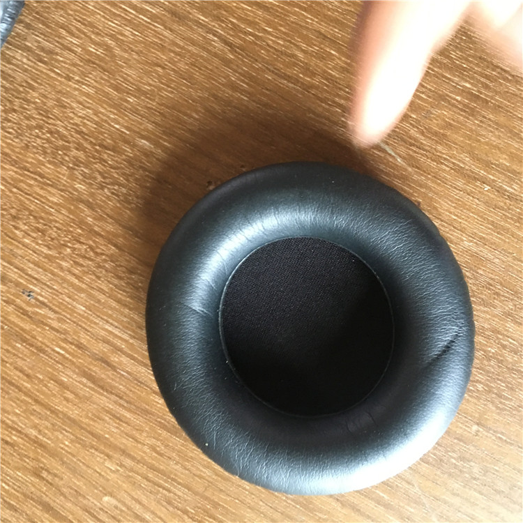 供應(yīng)頭戴耳機普通車縫皮耳套/PU皮耳套價格/青蛙皮耳套報價