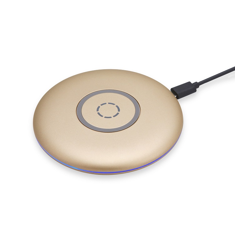 QI無線充適用iPhone8 8plus X手機(jī)7.5W無線快充電器廠家直銷貨源