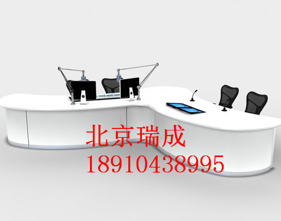 演播臺(tái)播音臺(tái)演播桌錄音臺(tái)演播室桌