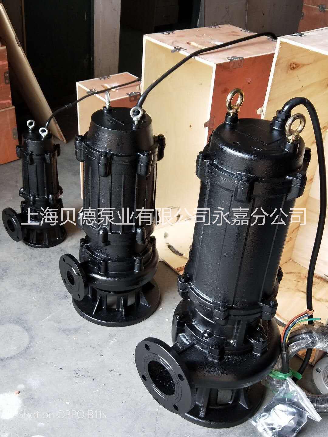 家用排污泵潛水泵無(wú)堵塞排污泵WQ/QW排污泵浙江潛水排污泵廠家