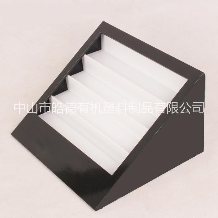 中山皓德有機(jī)亞克力指甲油展示架彩妝架陳列架化妝品展臺(tái)