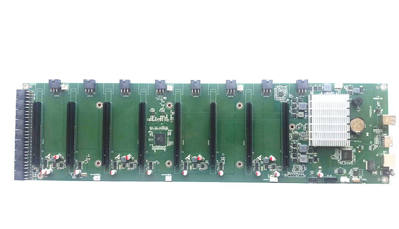 MW-DIGICCY-ETH-3855U ，8路集成CPU運算主板 3855U AI服務(wù)器