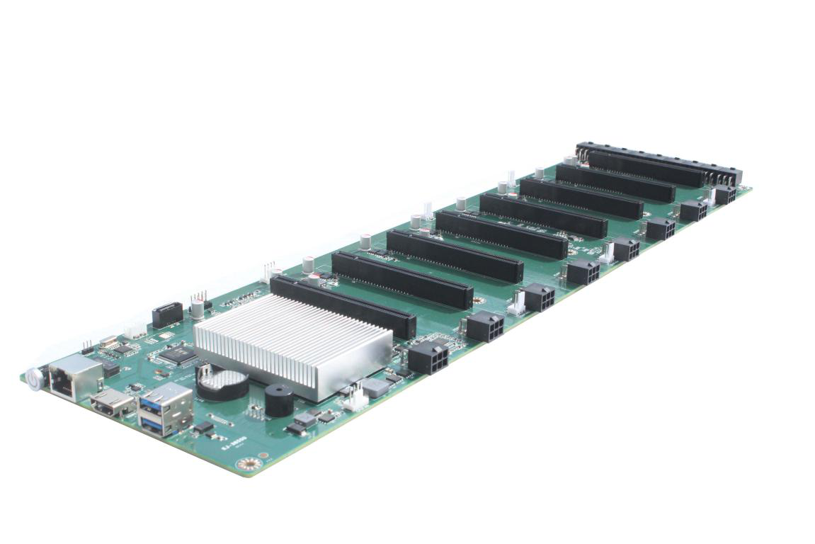 MW-DIGICCY-ETH-3855U ，8路集成CPU運算主板 3855U AI服務(wù)器