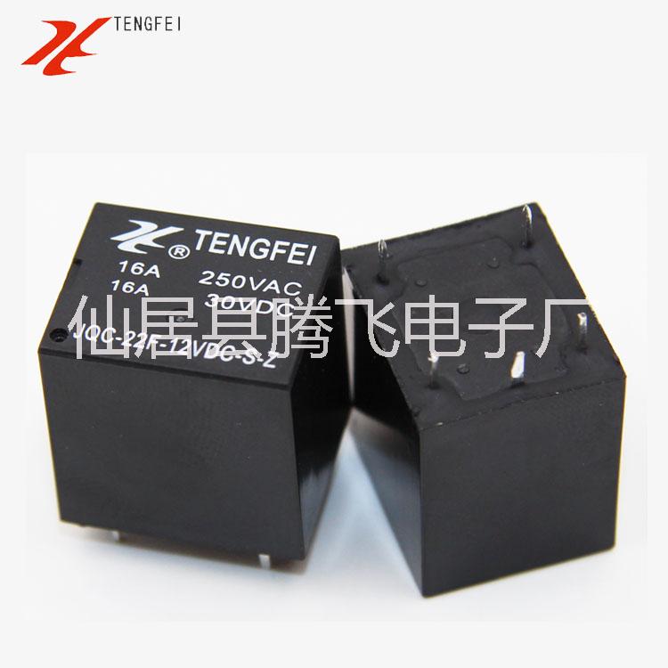 JQC-22F小型大電流12v繼電器 hf152f-012-1ht 繼電器5腳16A