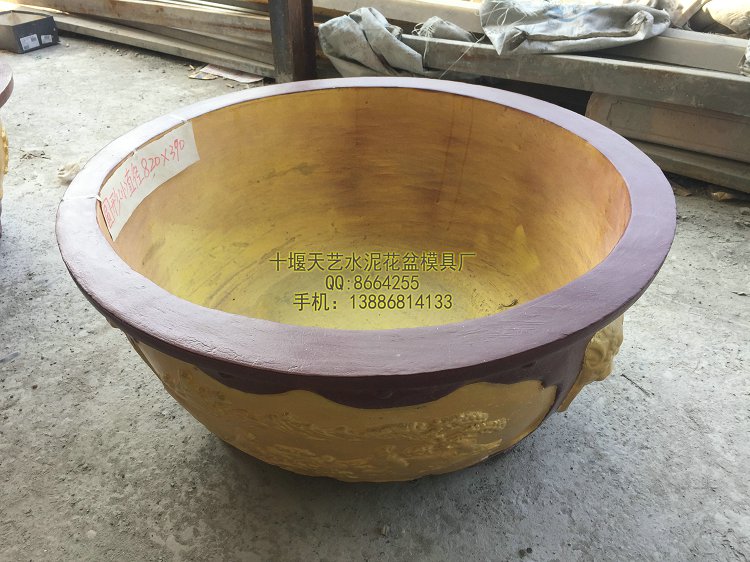 水泥花盆玻璃鋼模具，湖北十堰天藝玻璃鋼模具制作供應(yīng)廠家