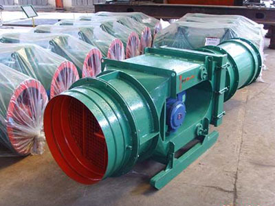 供應KCS-410D礦用防爆軸流除塵風機 濕式振弦除塵風機