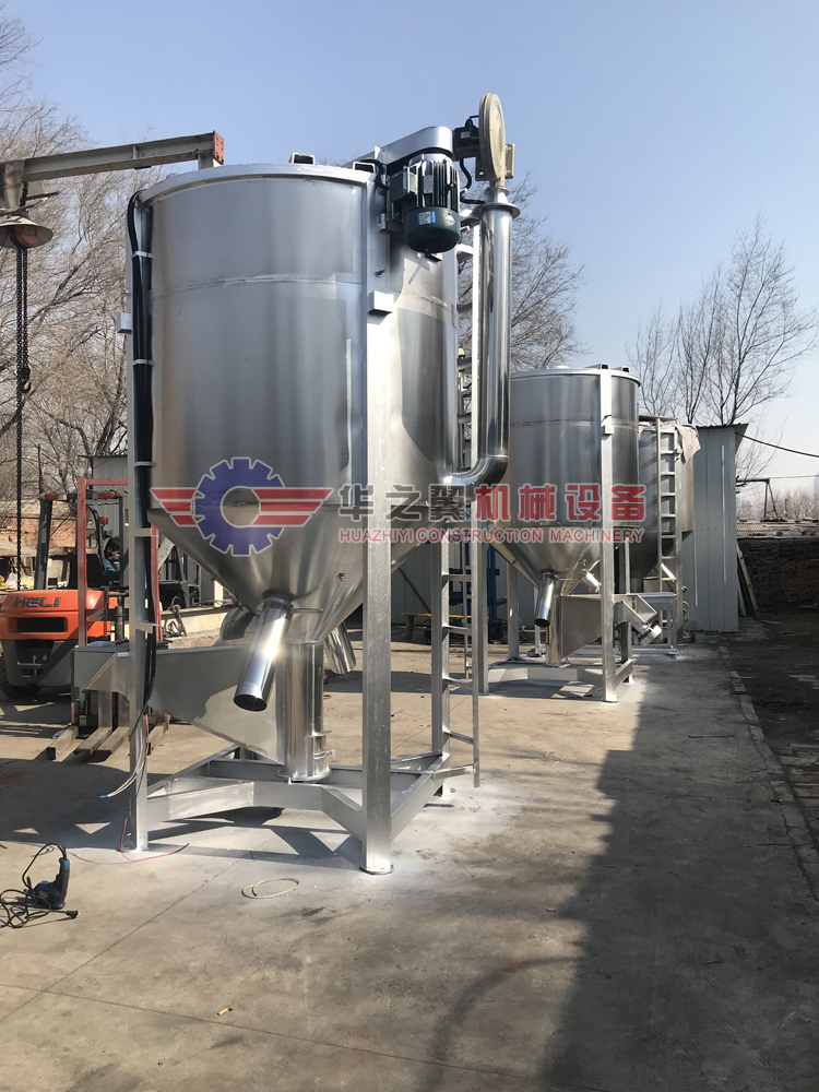 沈陽(yáng)沈陽(yáng)定制塑料顆粒攪拌機(jī) 大型立式烘干攪拌機(jī) 沈陽(yáng)500KG聚丙烯立式攪拌機(jī)