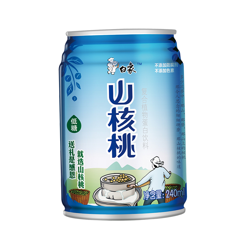 白象山核桃馬蹄罐植物蛋白飲料