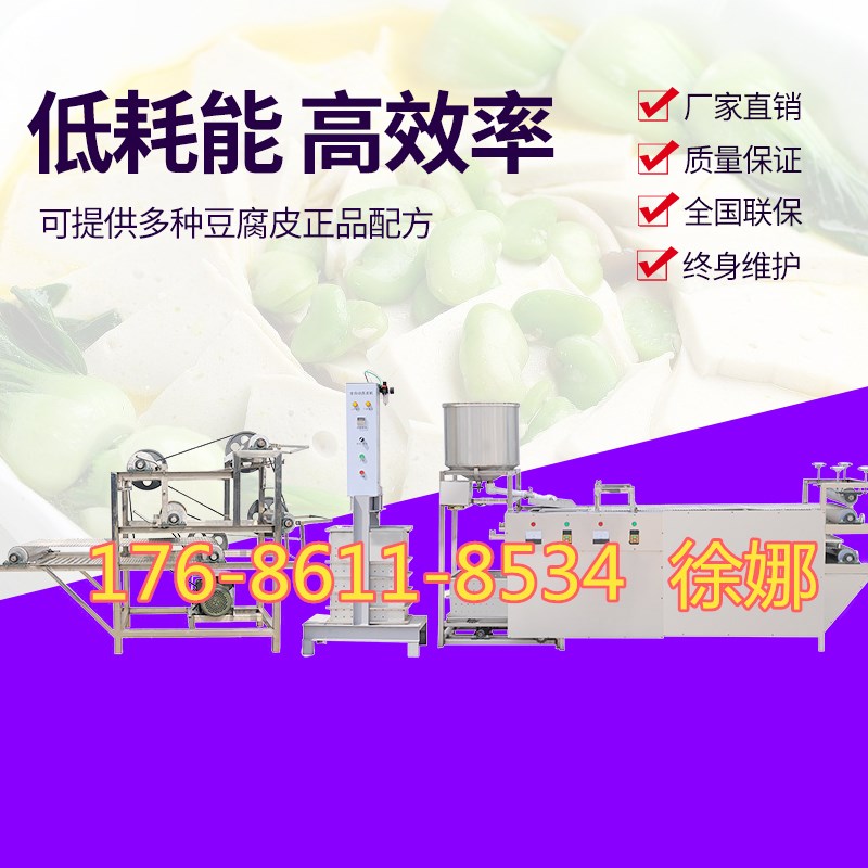 豆腐皮機械設(shè)備多少錢 河南平頂山豆腐皮機械小型 豆腐皮機選盛隆機械