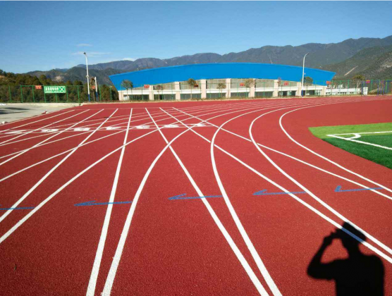 塑膠顆粒原料塑膠跑道廠家