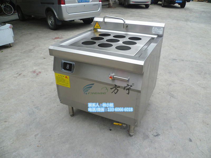 大功率電磁煮面爐,九頭電磁煮面爐,柜式電磁煮面爐