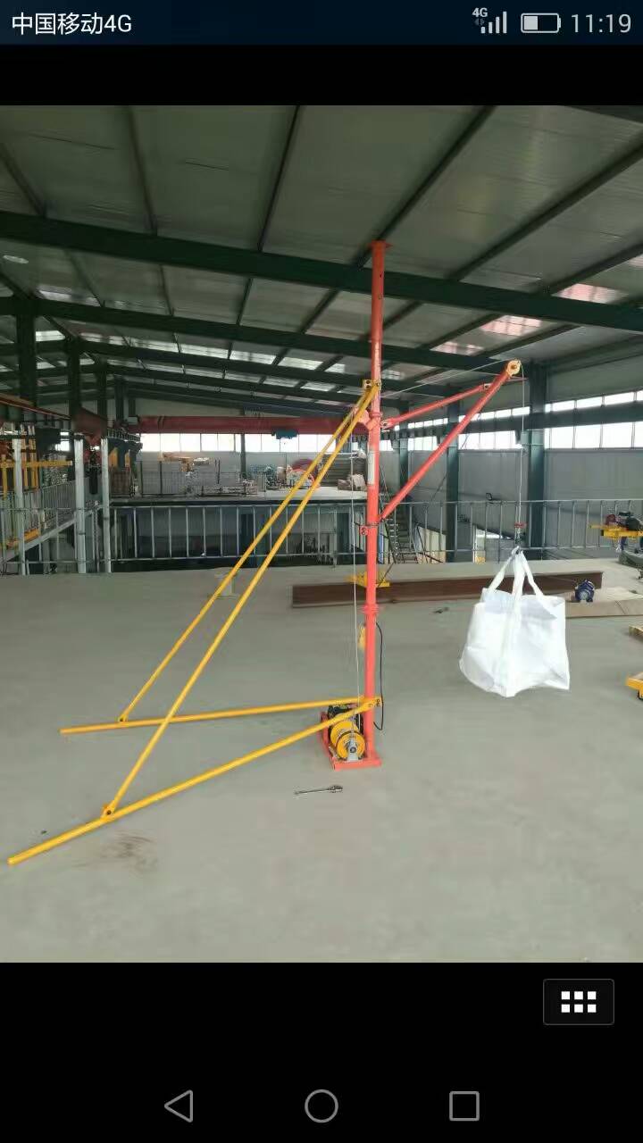 裝修小吊機，室內外兩用吊運機