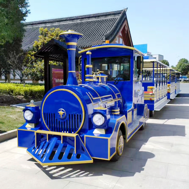 湖北蒂森封閉燃油觀光小火車 湖北蒂森封閉燃油觀光小火車定制