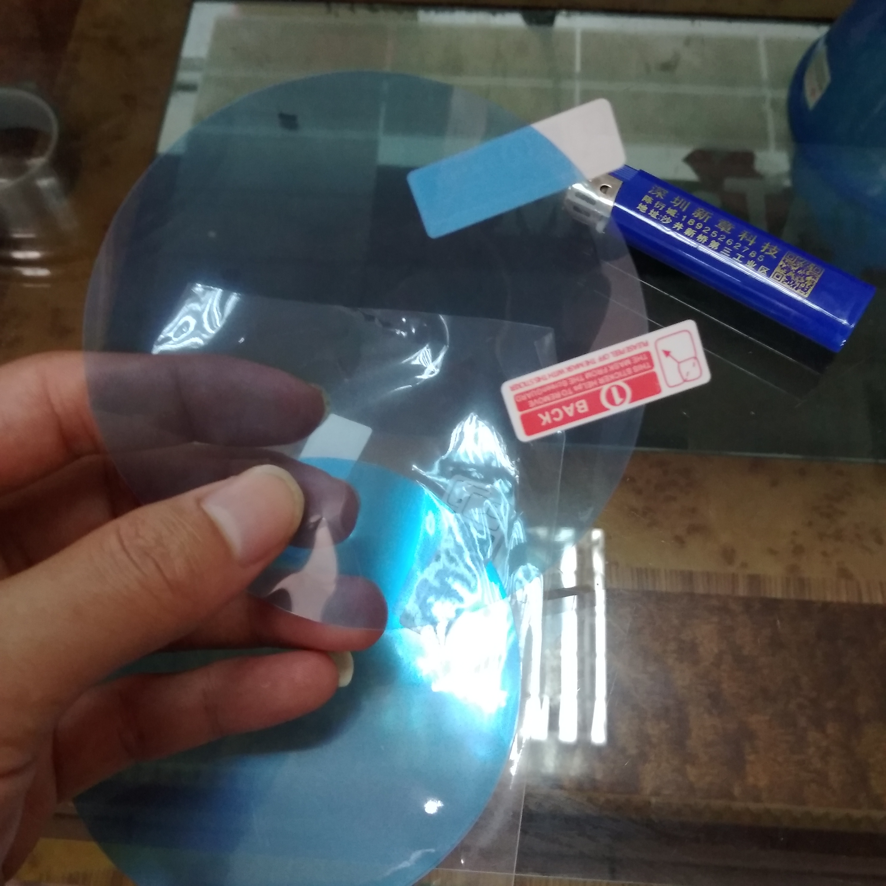 現(xiàn)貨批發(fā)后視鏡防水防霧保護(hù)膜   倒車鏡防水保護(hù)膜