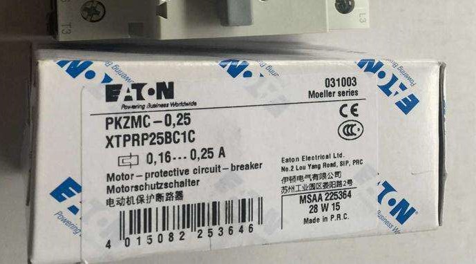 225358PKZMC-0,16伊頓穆勒一級代理 現(xiàn)貨原裝真品