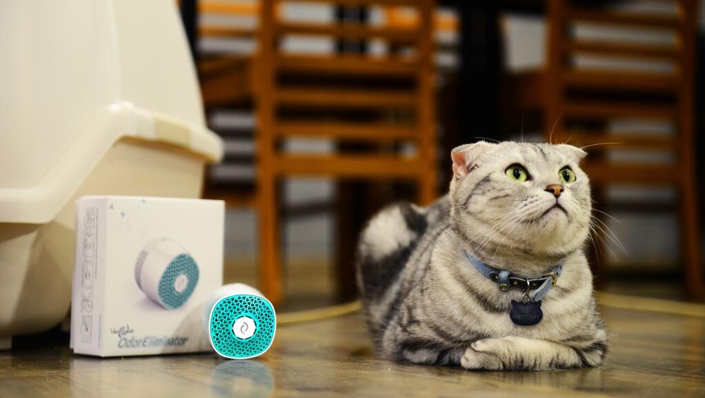環(huán)保免維護智能除臭器Ventifresh光觸媒除臭器USB電子除臭器