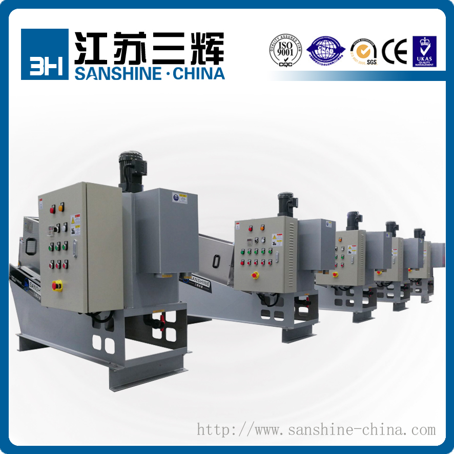 疊螺機工作原理 污泥脫水機價格 疊螺式污泥脫水機廠家
