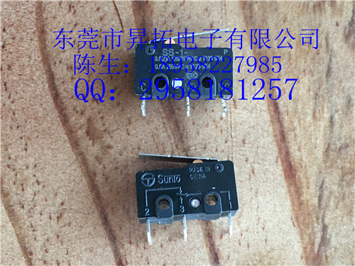 小型開關(guān) 微動開關(guān) 供應SUNTO微動開關(guān) 右彎針腳