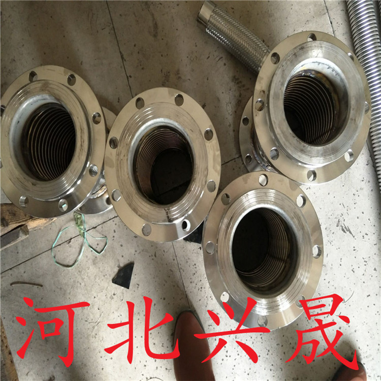 直銷法蘭式金屬軟管不銹鋼波紋管
