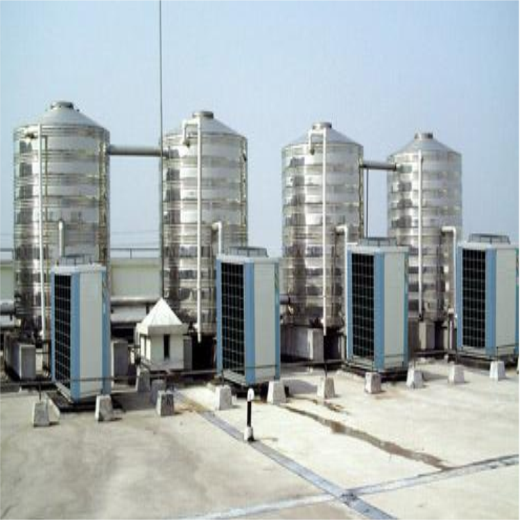 卓奧承建南京職業(yè)技術(shù)學(xué)校20噸奧棟空氣源熱水工程4臺(tái)5匹空氣能熱泵 學(xué)校20噸空氣源熱水工程