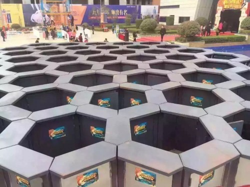 多人互動游戲蜂巢迷宮出租廠家制作蜂巢迷宮租賃