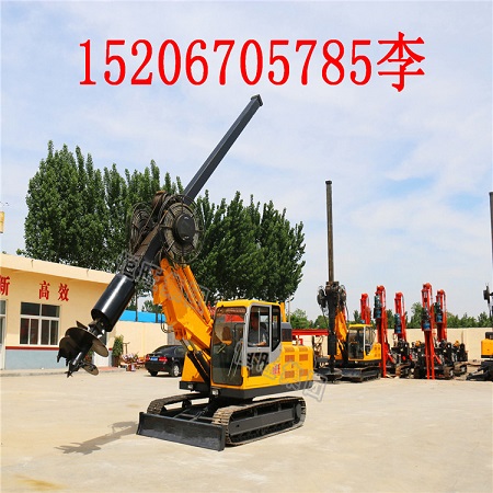 恒旺履帶式旋挖鉆機(jī)小型旋挖機(jī)廠家*大孔徑打樁機(jī)