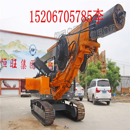 恒旺履帶式旋挖鉆機(jī)小型旋挖機(jī)廠家*大孔徑打樁機(jī)