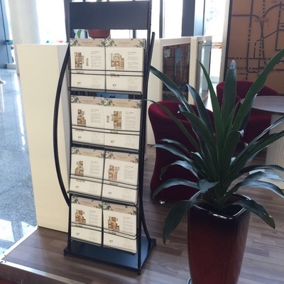北京金屬雜志架落地式報(bào)刊架會(huì)議室資料架創(chuàng)意雜志架