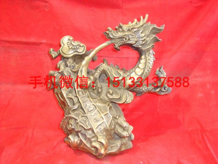 銅龍雕塑 企業(yè)動(dòng)物銅雕塑