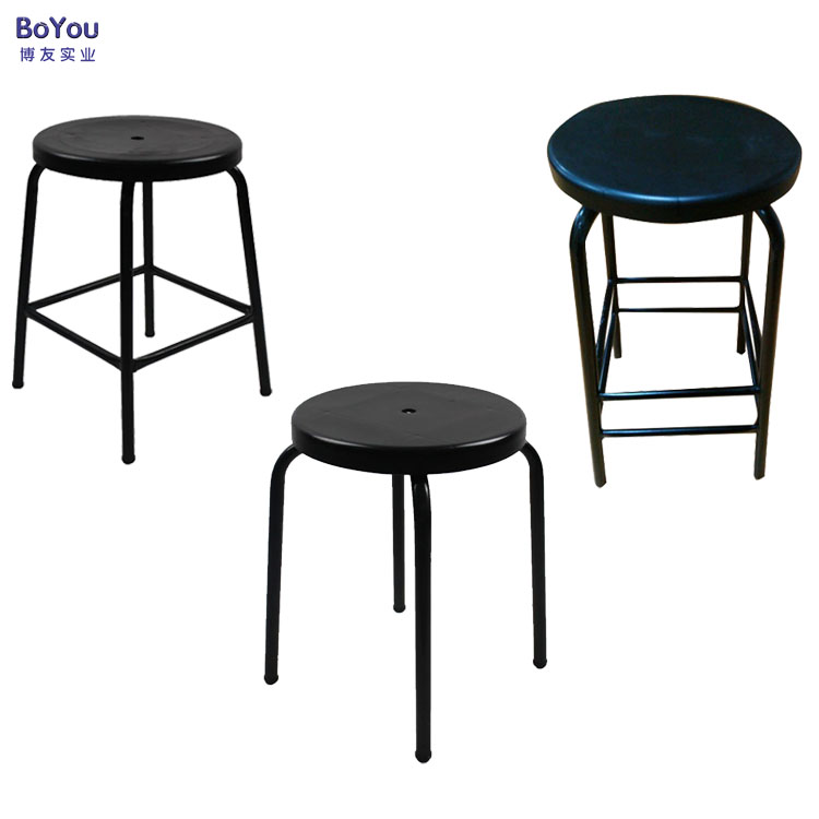 廠家生產(chǎn)防靜電凳子椅子不銹鋼圓凳流水線工作凳實驗室升降工作椅