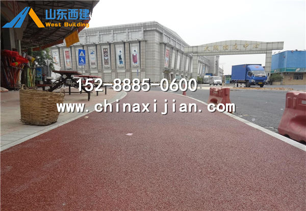 咸寧市彩色透水地坪 咸安區(qū)交地?透水道路鋪裝