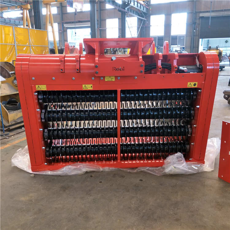 多功能混合破碎篩  多功能混合破碎篩 土壤篩分破碎鏟