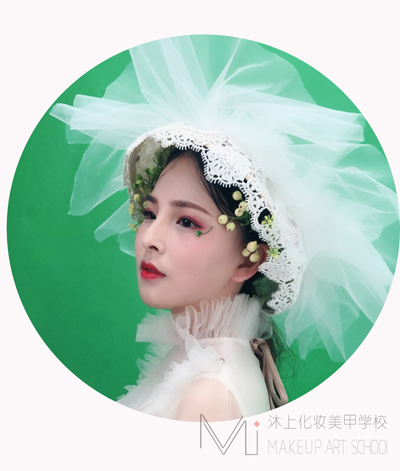 廈門沐上化妝美甲學(xué)校作品| 唯美仙系新娘