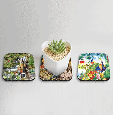 3D立體燈箱畫的春天來了