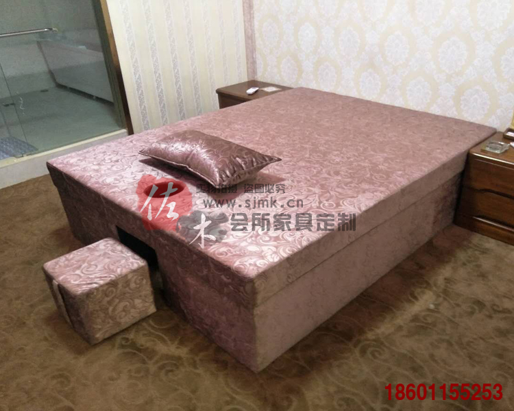 加寬按摩床定做1米寬spa床1.2米寬泰式推拿床1.5米寬保健床加寬按摩床推拿spa床
