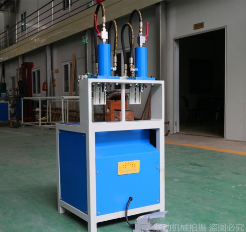 廠家直銷液壓沖孔機不銹鋼沖孔機鋁合金防盜網護欄方管打孔機