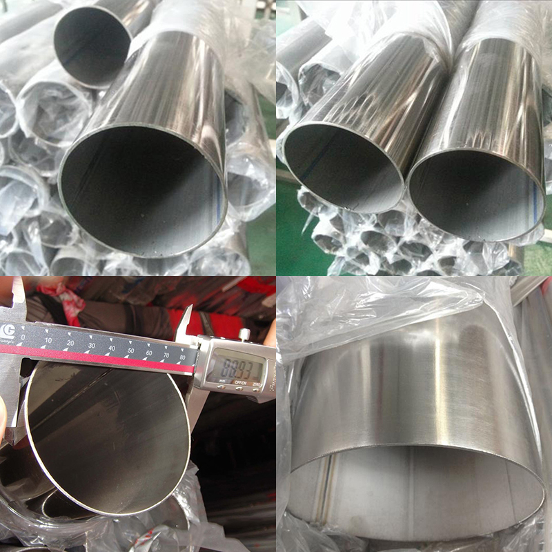 不銹鋼厚壁裝飾管 304不銹鋼扶手焊管89*2.0mm