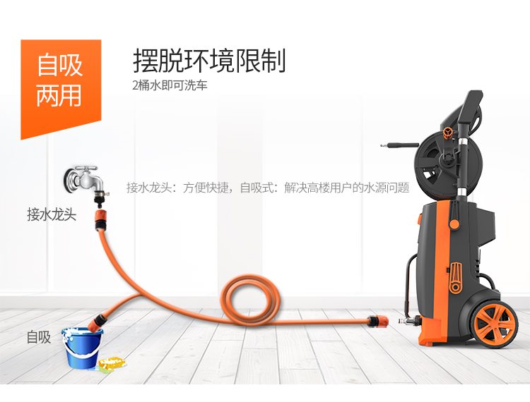 集合環(huán)保YLQ5630高壓清洗機(jī)商用工業(yè)用高壓水流清洗設(shè)備