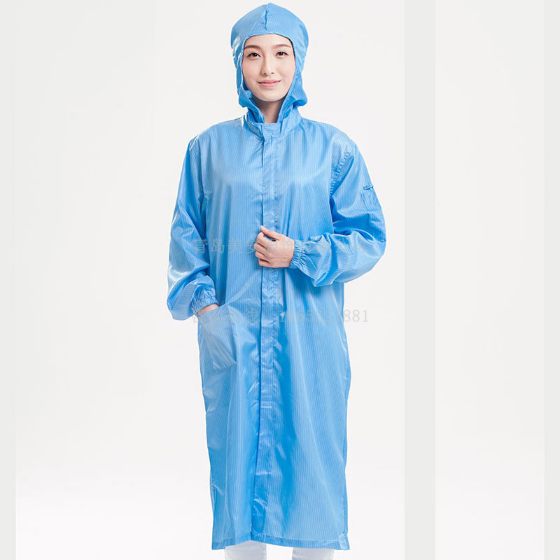 臨汾汽車維修用連帽防靜電服防塵服商家，美安世家