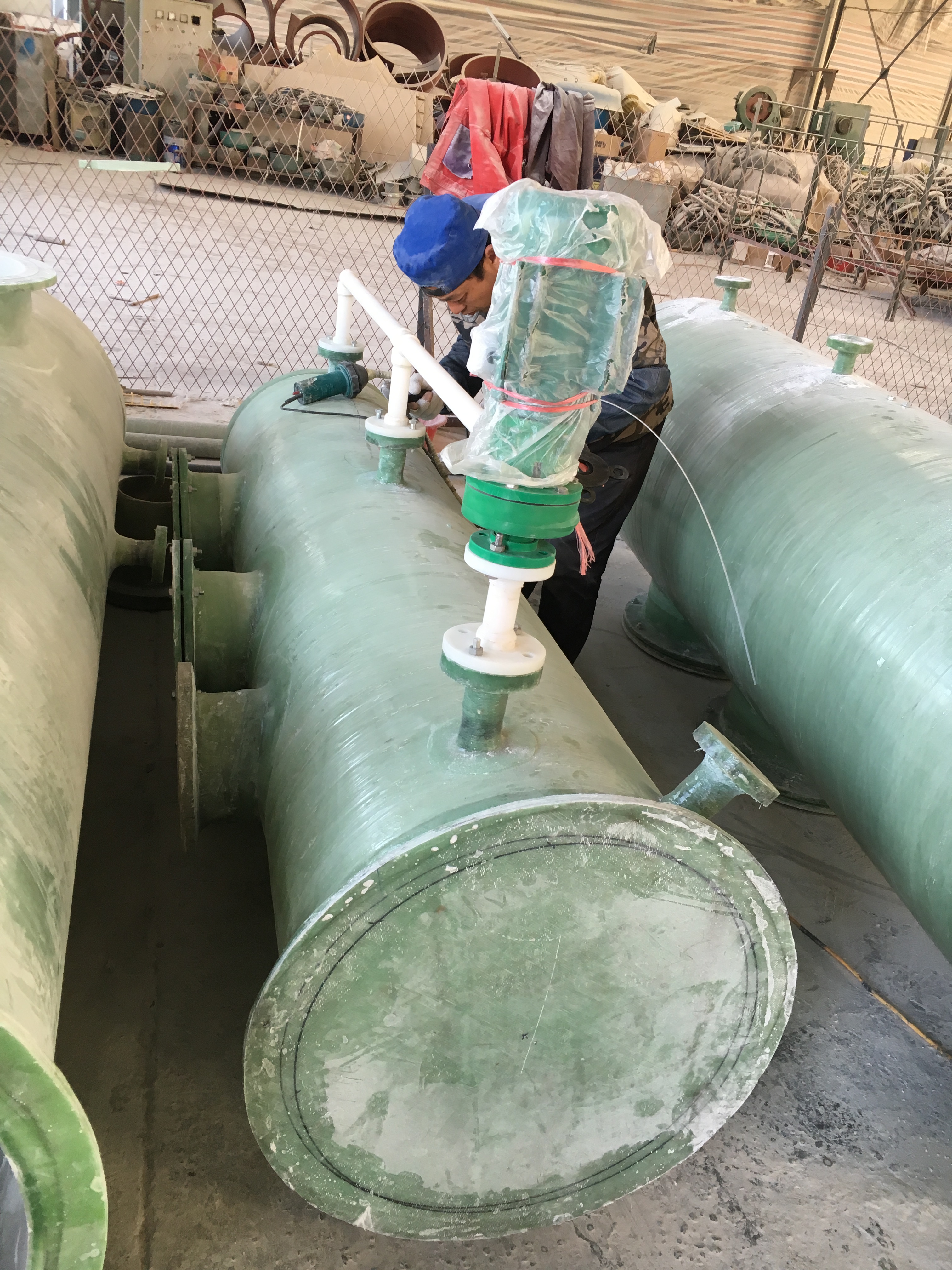 玻璃鋼脫硫塔鍋爐除塵器 脫硫塔玻璃鋼脫硫塔磚廠脫硫塔