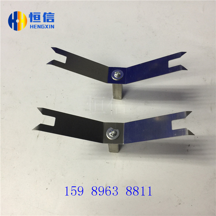 涂裝線80長柱子掛4個CY335板機金屬改裝 塑料工字夾 卡槽掛具 方管夾具