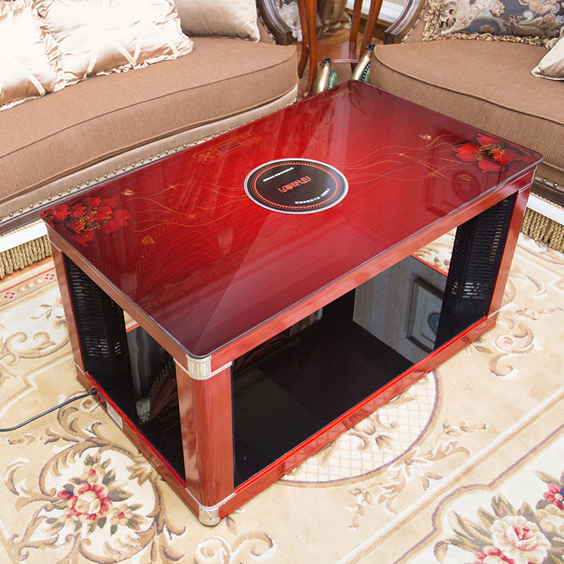 安貝寶取暖茶幾-花開富貴