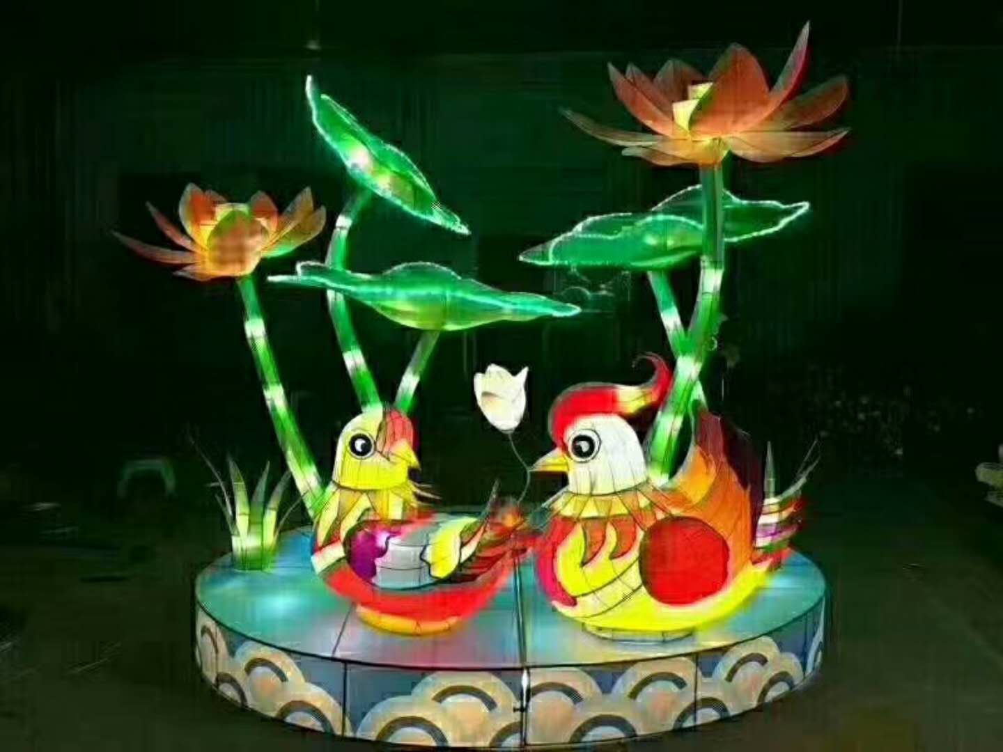 傳統(tǒng)花燈純工藝手工制作彩燈中秋節(jié)燈會用品