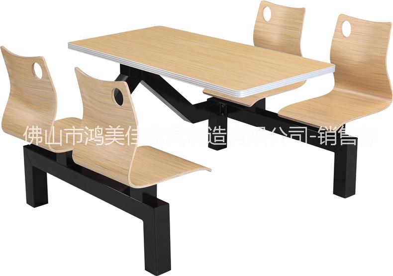 學(xué)校飯?zhí)寐毠げ蛷d桌椅 連鎖餐廳快餐桌椅廣東家具工廠價(jià)格定制彎曲木餐廳家具 學(xué)校飯?zhí)寐毠げ蛷d桌椅，