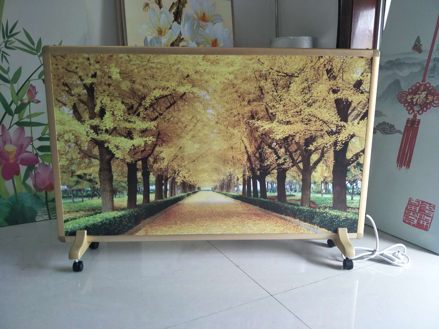 我廠直銷各型號(hào)樣式電暖畫，碳晶電暖畫