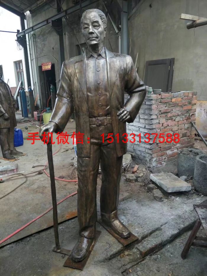 步行街人物銅雕塑 銅雕塑擺件