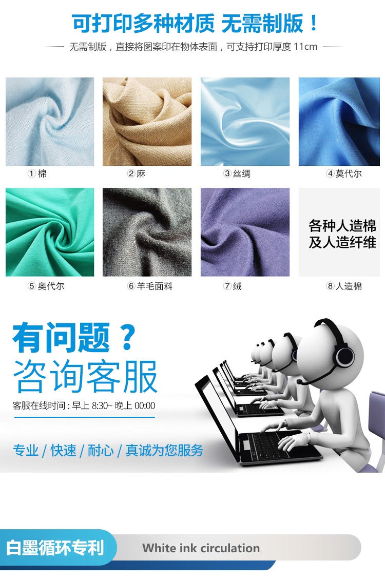 普蘭特新款雙噴頭服裝印花機(jī) 小型多工位t恤文化衫數(shù)碼直噴印花機(jī)