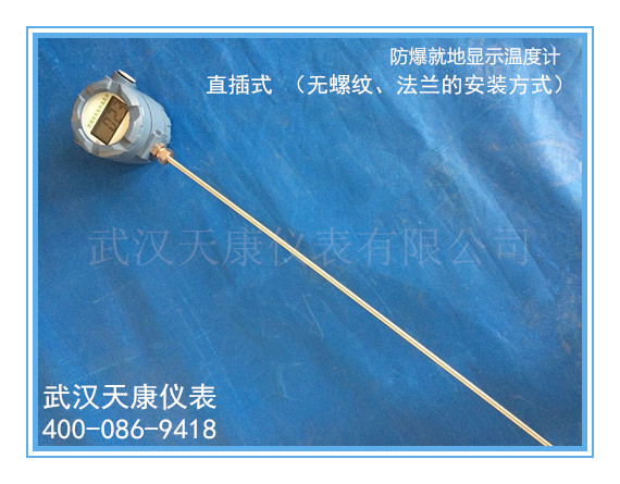 供應(yīng)防爆就地顯示溫度傳感器/無需外接電源 溫度傳感器價(jià)格 溫度傳感器廠家