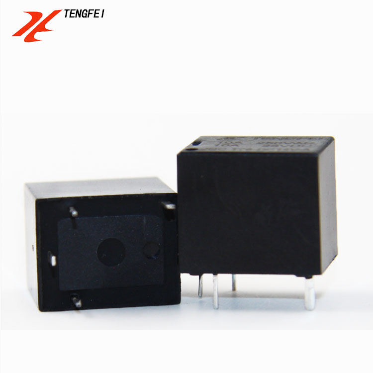 T78繼電器 10a250v常開型4腳DC12V小型汽車防盜器繼電器  T78繼電器 10A 0.36W